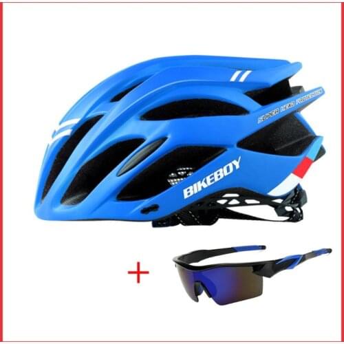 Ultralight MTB Bicycle Helmet With Sunglasses Cycling Men Women Motorcycle Helmet Outdoor Sport Bike Safety Caps Bike Equipment