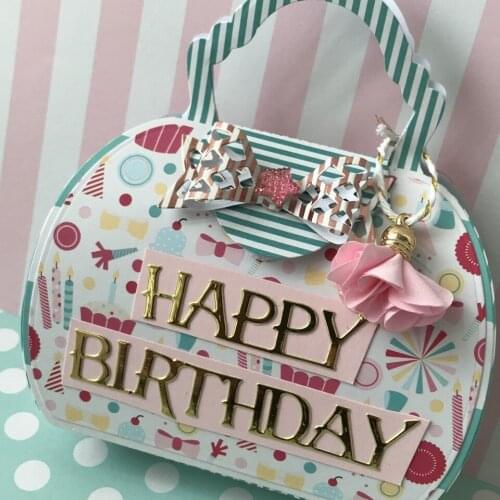 YPP CRAFT Handbag Metal Cutting Dies Stencils for DIY Scrapbooking Stamp/photo album Decorative Embossing DIY Paper Cards