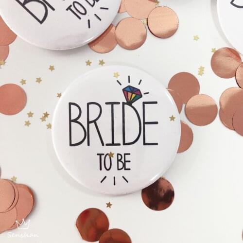 Bachelor Party Team Bride Badge Hen Party Bride Decoration Bride to Be Badge Wedding Party Supplies