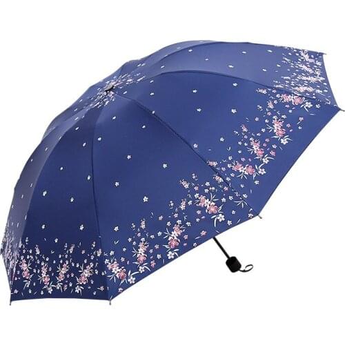 Vick Black Glue Pattern Double Sun Umbrella Sunshade Advertising Parasol Sombrillas Para Lluvia Y Sol Foldable Car Sun Umbrella