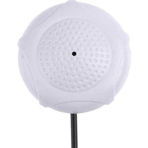 1pc Microphone Audio Mic High Sensitive Sound Pickup Cable for CCTV Security Kit