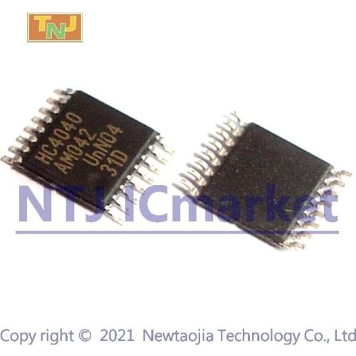 10 PCS 74HC4040PW TSSOP-16 74HC4040 HC4040 12-stage binary ripple counter IC CHIP
