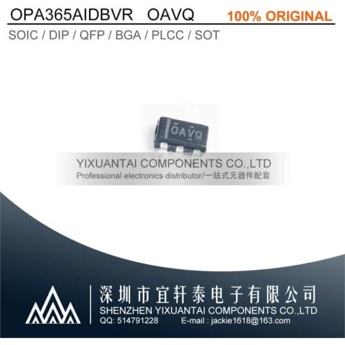 10pcs/lot 50pcs/lot 100pcs/lot Free shipping 100% original OPA365AIDBVR OPA365AI OPA365 OAVQ SOT23-5