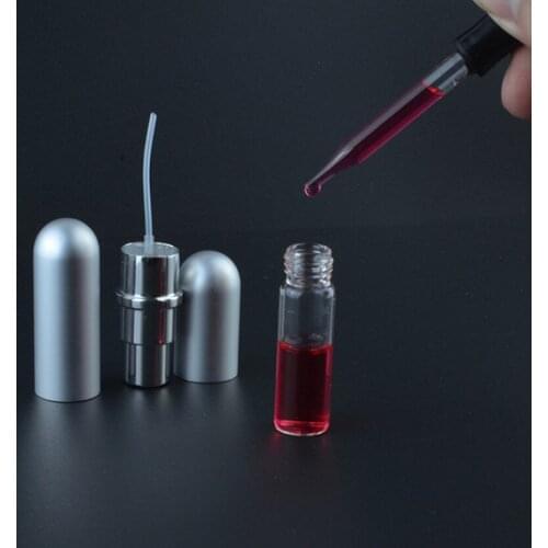 6ML Refillable Portable Mini perfume bottle Atomizer Original Spray Cosmetic Containers Aluminum Cosmetic Containers Spray