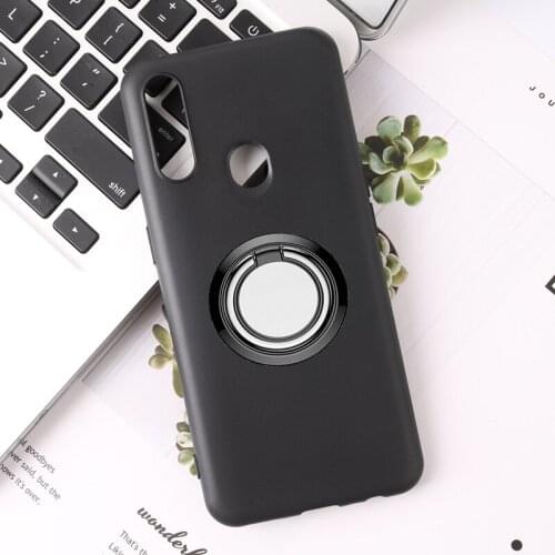 For OPPO A31 Back Ring Holder Bracket Phone Case Cover Phone TPU Soft Silicone Cases for OPPO A8 2020 6.5"
