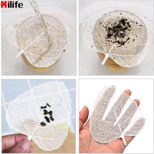 Leaf Tea Filter Stainless Steel Teaware Hollow Kitchen Tools Tea Accessories Bookmark