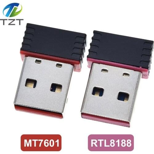 MT7601 Mini USB Wifi Adapter 802.11n Antenna 150Mbps USB Wireless Receiver Dongle Network Card External Wi-Fi For Desktop Laptop