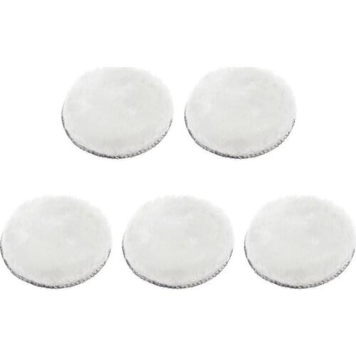 5PCS 6 Inch Polishing Kit 100mm Polishing Pad Car Waxing Sponge Wool Disk Auto Paint Care Polisher Pads Cleaning Tool Kit