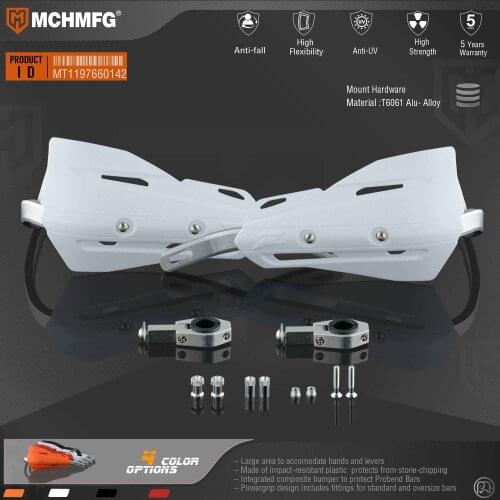 P-ZETA Pro handguards for motorcycle fit for 7/8"22mm Handlebar1-1/8 28mm Fat Bar CR XR YZ WR EX TTR CRF WRF EXC DRZ