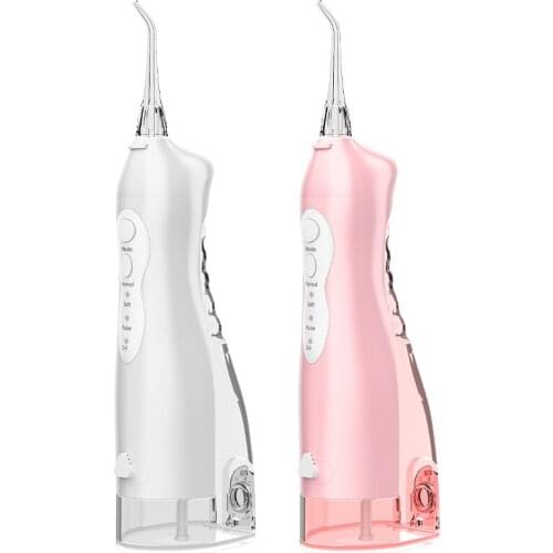 Portable Water Dental Cleaner 3 Modes IPX7 Waterproof Dental Water Jet USB Rechargeable Water Flosser Dental Oral Irrigator
