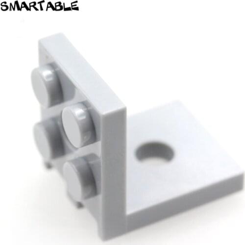 Smartable Tray 2x2-2x2 With Holes Building Blocks Brick MOC Parts DIY Toys For Children Compatible 3956 Bracket 40pcs/set Gift