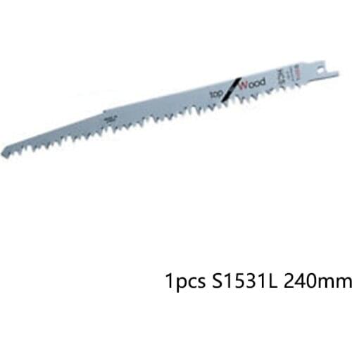 9.5'' 5TPI S1531L Reciprocating Jig Saw Blade For Plywood Plastic Chipboard Wood PVC Fibreboard Cutting Woodworking Power Tool