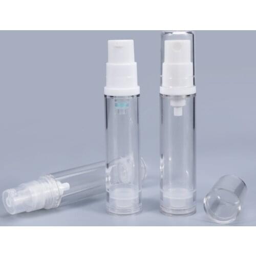 10PCS of 10ML Plastic Travel Bottle Empty Vacuum Bottles Refillable Cosmetic Storage Containers High Quality