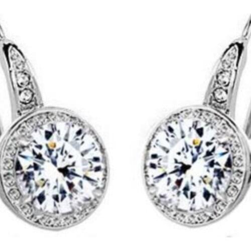 Moon AAAA+ zircon rhinestonependant earringfashion jewelry Lover gift birthday top quality dropshipping bridal wedding