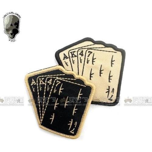 TMC Poker AK47 Magic Seal Outdoor Personality Seal Shoulder Seal Arm Seal Backpack Stick New