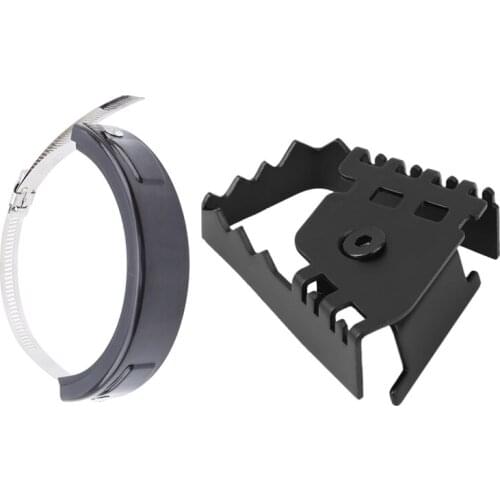 Rear Foot Brake Lever Pedal Enlarge Extension Pad Extender for Bmw F800Gs F700Gs R1200Gs & Exhaust Protector Can Cover Universal