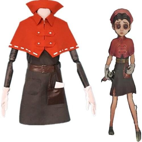Game Identity V Cosplay Costume Doctor Emily Dyer Cosplay Costume Halloween Carnival Party Women Cosplay Costume