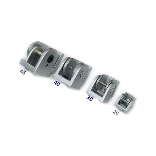 2PC 2020/3030/4040 Zinc Alloy Hinge Industrial Aluminum Adjustment Angle Connector for 20 30 40 Series Aluminum profiles