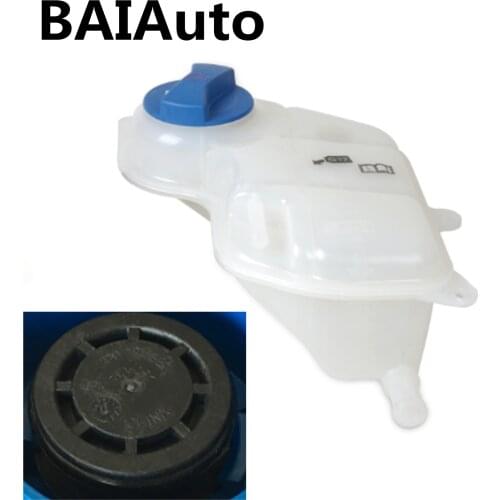 3B0121321 8D0 121 403 L Coolant System Expansion Tank + Cap Reservoir For Quattro VW Volkswagen Passat Audi A4 A6 S4 8D0121403L