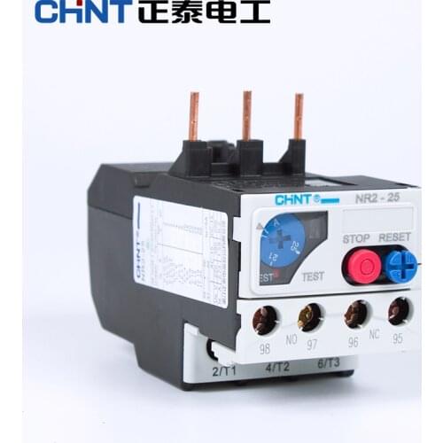 CHNT NR2-25 Thermal Verload Relay 1A 1.6A 2A 1.25A 4A 2.5A 6A 8A 10A NR2-25/Z 0.16A 0.25A 0.4A 0.63A 9-13A 12-18A 17-25A