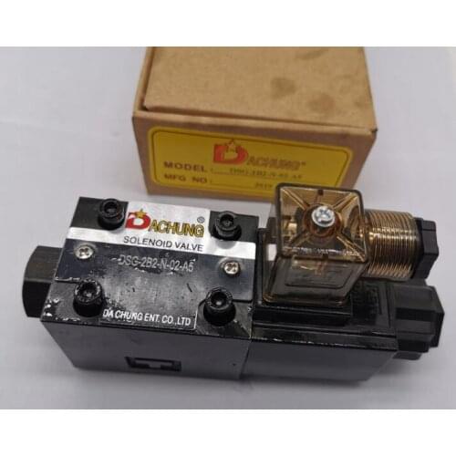 DACHUNG Hydraulic valve SOLENOID VALVE DSG-2B2-N-A5 DACHUNG ENT.CO.,LTD