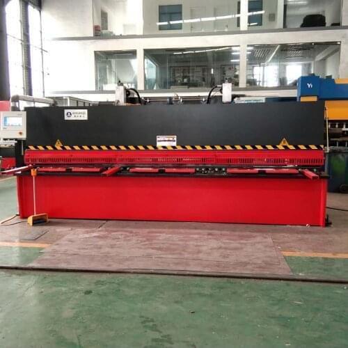 Hydraulic CNC Shearing Machine with TP10S Controller