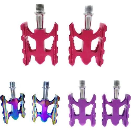 GXMF Bicycle Pedal Mountain Bike Aluminum Alloy Palin Anti-Slip Pedal