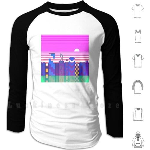 Poolside Bleach Hoodies Long Sleeve Shanty Studio Shanty Studios Shantystudios Shantystudiosllc Graphic Design