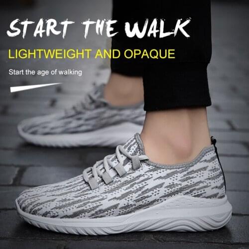 Summer Mesh Comfortable Tricolor Shoes MenS Casual Breathable Sports Shoes Lightweight Running/Jogging Sneakers