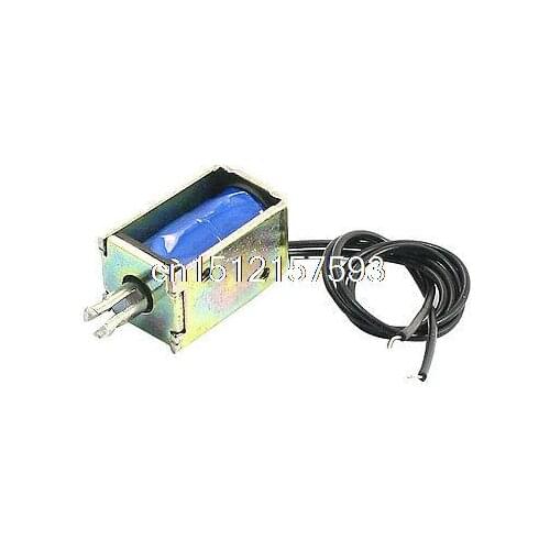 Open Frame Pull Type Solenoid Electromagnet DC 12V 0.85A 1mm 100g 3mm 30g