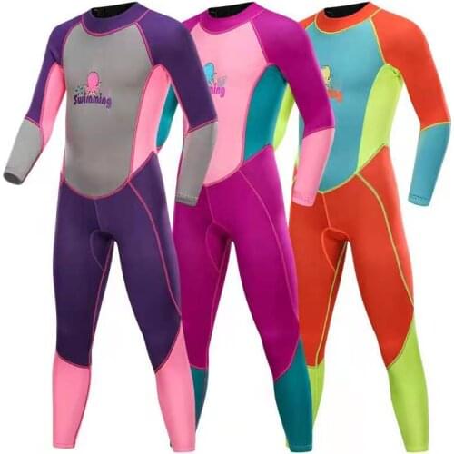 Sbart neoprene suit wetsuits kids wetsuit 2mm one piece jumpsuit diving suit drysuit watersport wet suit children uv swimsuit