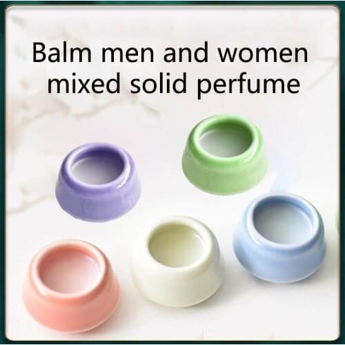 14 Kinds of Men Women Solid Perfume Portable Balm Long-Skin Fragrance Body Lasting Skin Care Antiperspirants Balm Lasting Oil