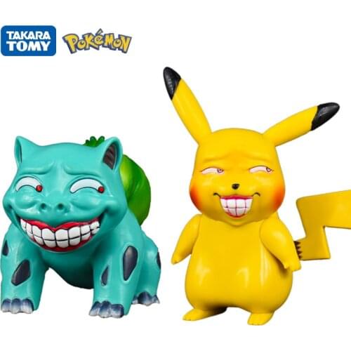 15cm Pokémon Wretched Pikachu Squirtle Charmander Bulbasaur Figures Model Pikachu Anime Figure Toys Dolls Child Birthday Gift