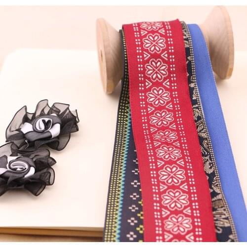2 YARD 4.2-1.5CM High quality vintage, wide laced accessories, ribbon, DIY curtain, garment accessories, ethnic wind lace