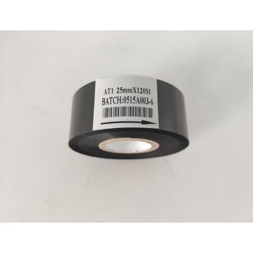 25/30/35mmX120m expire date printing machine Black color hot stamping ribbon