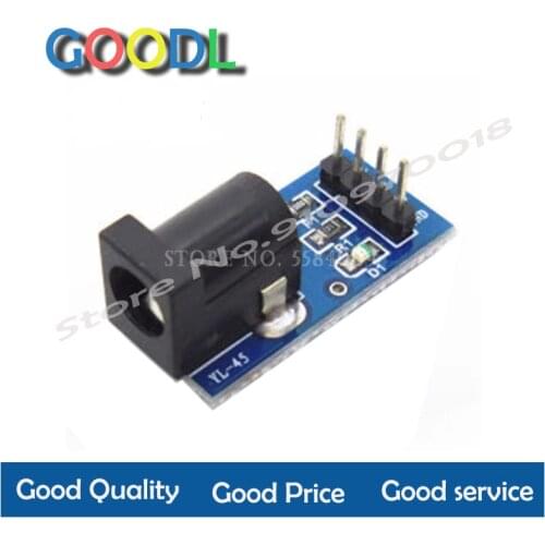 5PCS 5.5mmx 2.1mm DC Jack Socket Plug Power Supply Module DC Power Adapter Board For Arduino 5.5 x 2.1mm