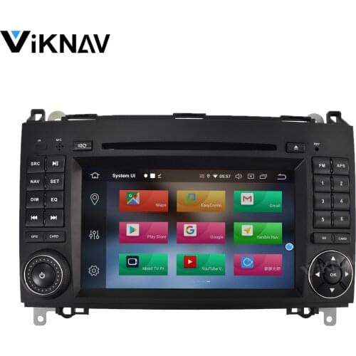 2DIN Android 10 car stereo For Benz Sprinter B200 W209 W169 W169 W245 B170 Vito W639 Viano Crafter LT3G A180 A160 W906 car radio