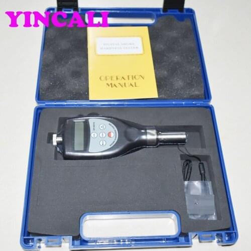 Digital SHORE C Hardness Meter HT-6510C Durometer Tester mainly measure Plastics and Middle Hard Rubber Materials and so on