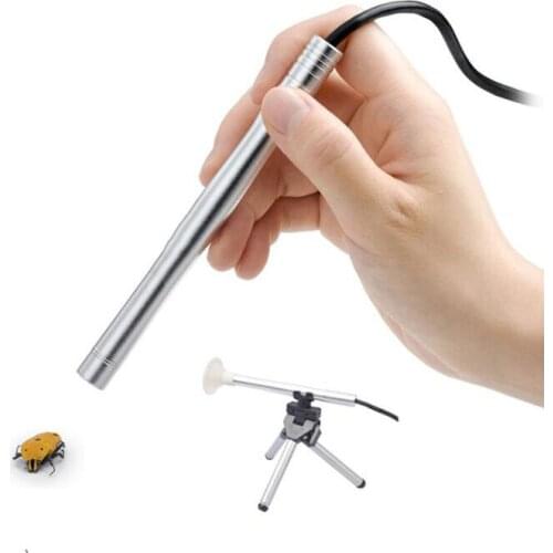 500X Digital Microscope LED USB Electron Microscope Endoscope Camera Zoom Video Repair Industrial Measurement Magnifier