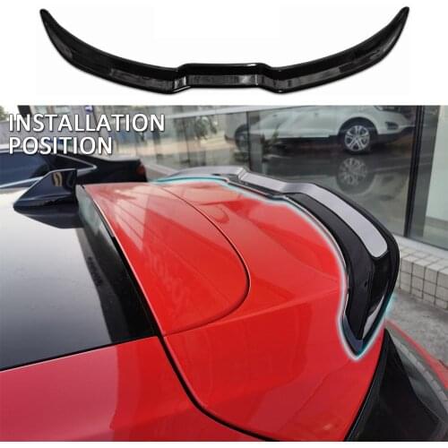 For 2019 2020 focus ST Hatchback 4D small spoiler high quality ABS Texture carbon fiber Special auto Accessories