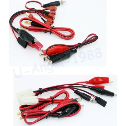 IMAX B6 B6AC/B8 Balance Chargers Cable 2S-6S Battery Balance Charger Cable Alligator Clips T Plug/Tamiya Plug