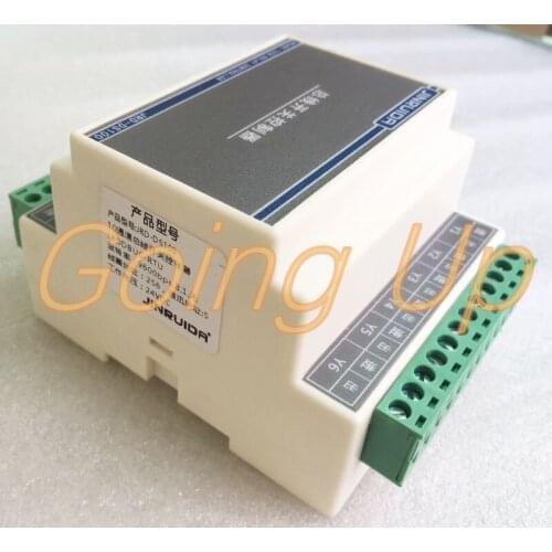 Communication bus RS485 communication output control module small guide rail 10 relay switch