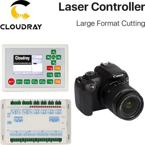 Cloudray CO2 Controller Large Format Cutting RDC6442G-DFM-RD for Laser 10600nm 10.6um Cutting Engraving Machine
