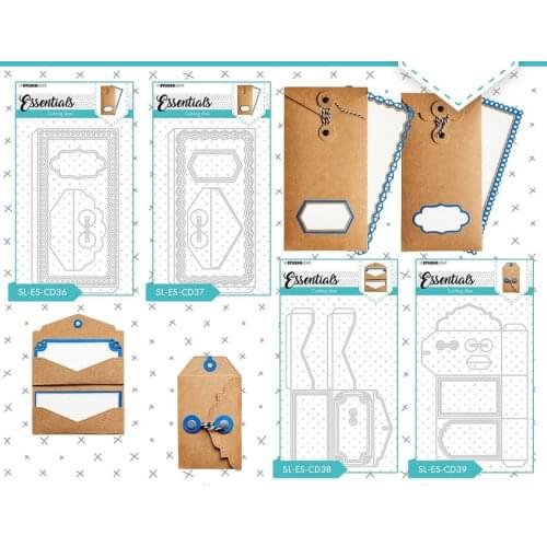 ZY 2021 New Arrival Presell envelope Metal Cutting Dies for DIY Scrapbooking/photo album Decorative Embossing DIY Paper Cards