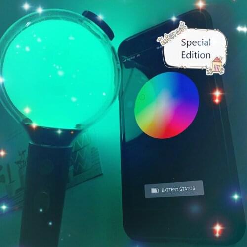 KPOP Bomb Lightstick Concert Lightstick Army Bomb Ver.3 Ver. 4 Special Edition SE Map Of The Soul With Bluetooth Photo Cards