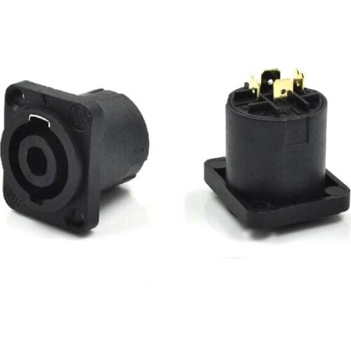 Speaker socket can replace NEUTRIK NL4MP high quality
