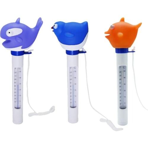 Cute Animal Floating Thermometer For Outdoor & Indoor Swimming Pools Spas/Hot Tubs Pool Water Temperature Sensor New
