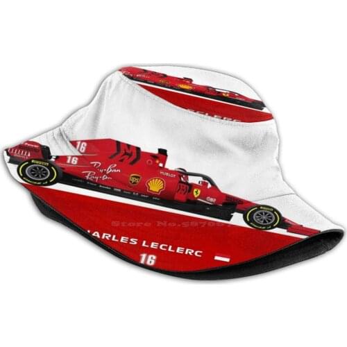 Leclerc Sf1000 - Design Women Men Fisherman Hats Bucket Caps Motorsport Sport Race Racing Vettel Seb5 Seb 5 Leclerc Cl16 16