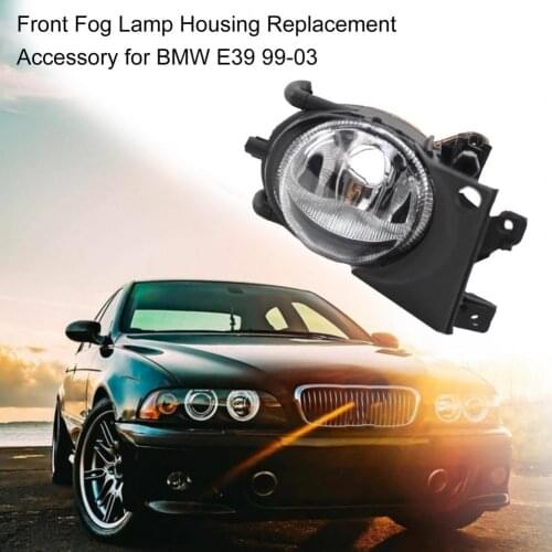 Universal Car Front Fog Lamp Housing Replacement Accessories 63176900222 63176900221 Fog Lamps Auto Car Lamp for BMW E39 99-03