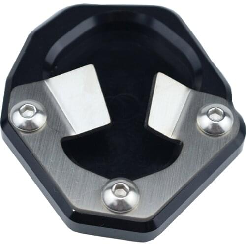 Kickstand Enlarger Plate Side Stand Anodizing Extension Pad for BMW S1000XR 2020-2022 Motorcycle Accessories Soft Asphalt